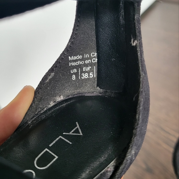 Aldo Black High Heel (Size 8) - Picture 4 of 4